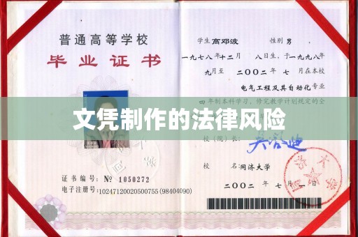 振兴文凭制作的法律风险