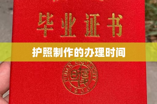 振兴护照制作的办理时间