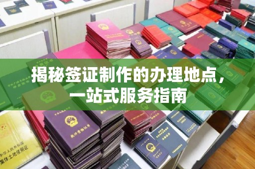 振兴揭秘签证制作的办理地点，一站式服务指南
