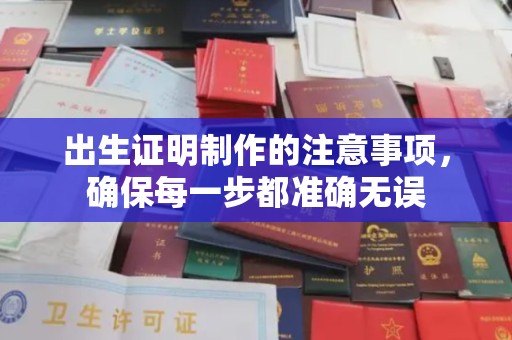 振兴出生证明制作的注意事项，确保每一步都准确无误