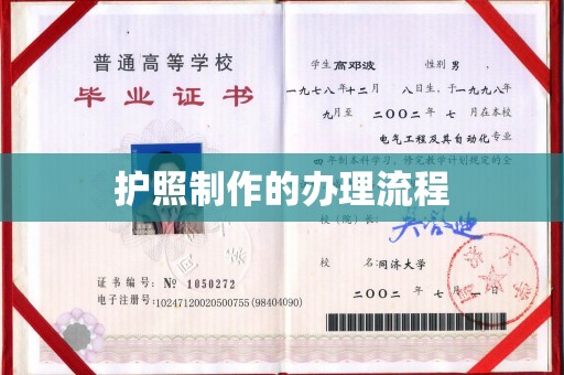 振兴护照制作的办理流程